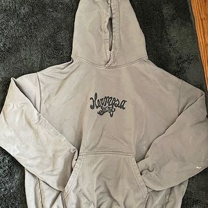 Gray Hermosa Surf Hoodie